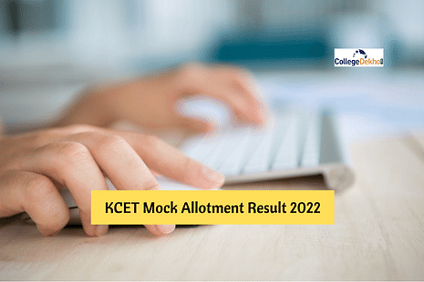 KCET Mock Allotment Results 2022 Live Updates