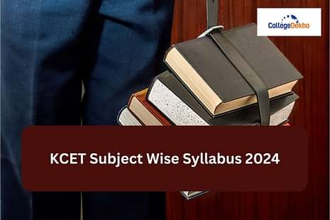 KCET Subject Wise Syllabus 2025