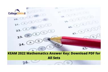 KEAM 2022 Mathematics Answer Key: Download PDF for All Sets