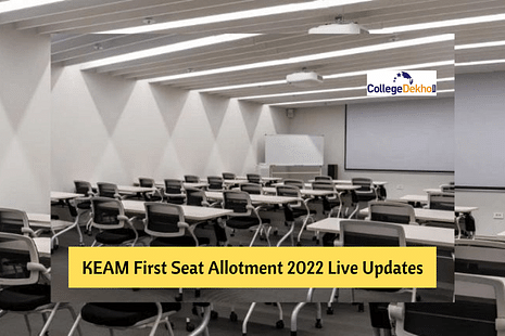 KEAM First Seat Allotment 2022 Live Updates