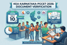 KEA Karnataka PGCET 2026 Document Verification Scheduled for Today: Process Guidelines and Essential Instructions for Candidates