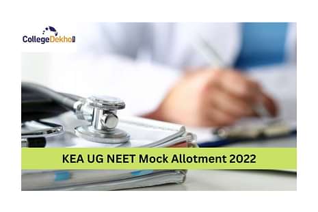 KEA UG NEET Mock Allotment 2022