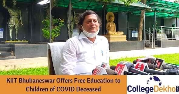 KIIT Bhubaneswar to Offer Free Education to Children of COVID Deceased