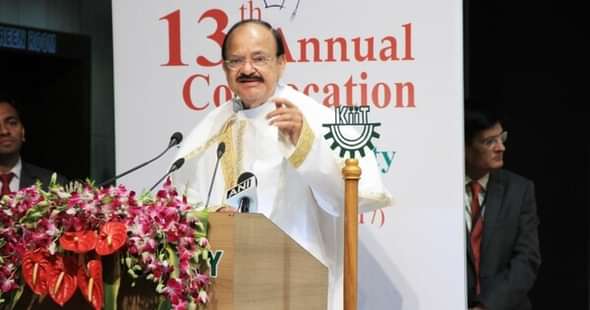 Honourable Vice President of India Delivers Convocation Address at KIIT