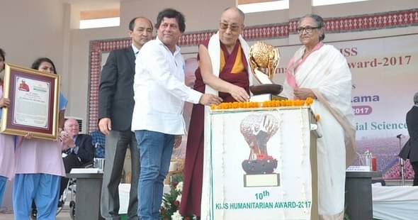 KISS Confers Humanitarian Award 2017 to His Holiness The Dalai Lama