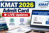 KMAT 2026 Admit Card LIVE Updates: Release Date & Time; Instructions