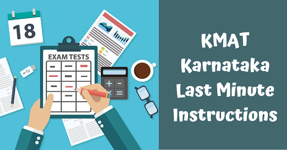 KMAT Karnataka 2023 PBT Test Guidelines