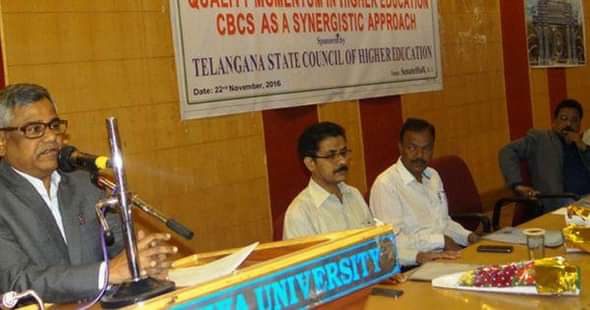 CBCS Improves Employability, Claims Kakatiya University Vice-Chancellor