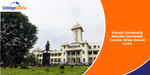 Kerala University Results Declared: Course-Wise Result Links