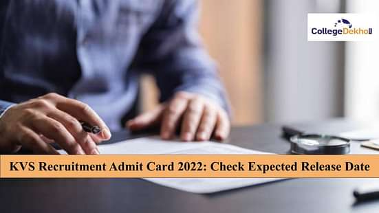KVS Recruitment Admit Card 2022