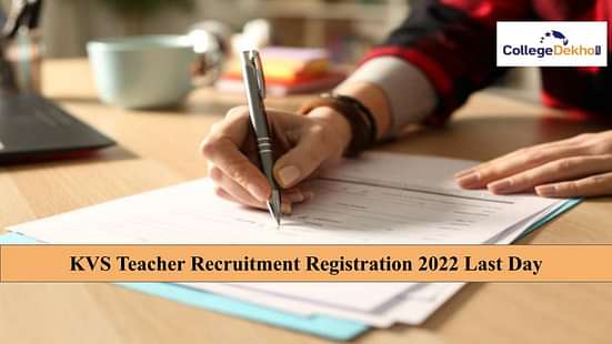KVS Teacher Recruitment Registration 2022