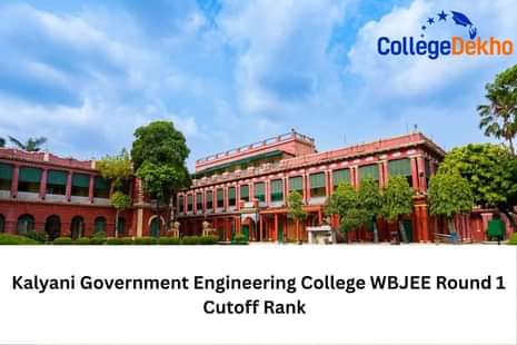 Kalyani Government Engineering College WBJEE Round 1 Cutoff Rank 2025