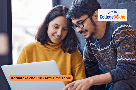 Karnataka 2nd PUC Arts Time Table