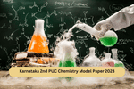 Karnataka 2nd PUC Chemistry Model Paper 2023: PDF download, blueprint, marking scheme