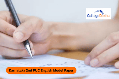 Karnataka 2nd PUC English Model Paper 2025-26