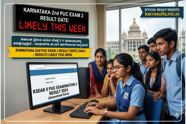 Karnataka 2nd PUC Exam 2 Result Live Updates