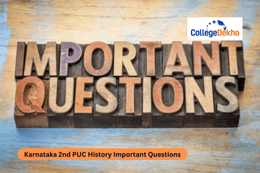 Karnataka 2nd PUC History Important Questions 2026