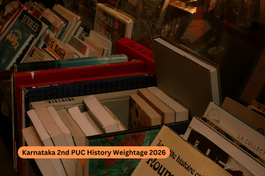 Karnataka 2nd PUC History Weightage 2026