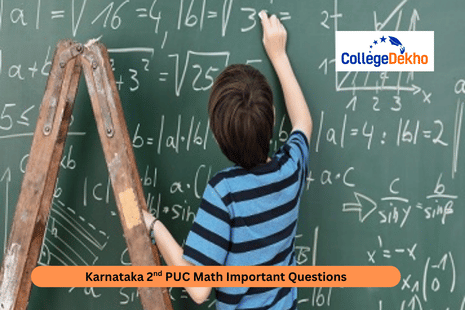 Karnataka 2nd PUC Math Important Questions 2026