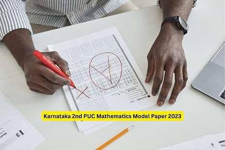 Karnataka 2nd PUC Mathematics Model Paper 2023: PDF download, blueprint, marking scheme