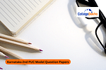 Karnataka 2nd PUC Model Question Papers 2025