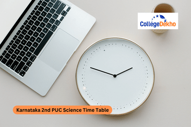Karnataka 2nd PUC Science Time Table 2026
