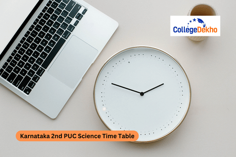 Karnataka 2nd PUC Science Time Table 2026