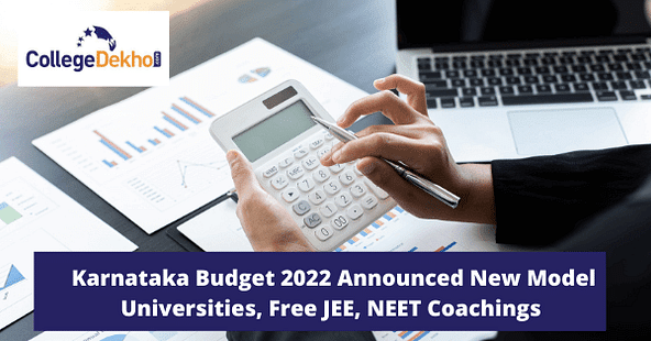 Karnataka Budget 2022 Announced New Model Universities, Free JEE, NEET Coachings