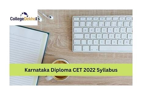 Karnataka Diploma CET 2022 Syllabus