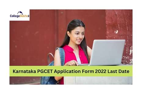 Karnataka PGCET Application Form 2022 Last Date