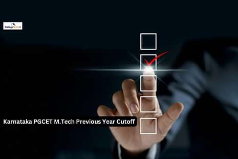 Karnataka PGCET M.Tech cutoff