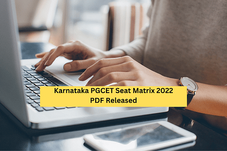 Karnataka PGCET Seat Matrix 2022 Released