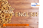 Karnataka SSLC English Model Paper 2025-26