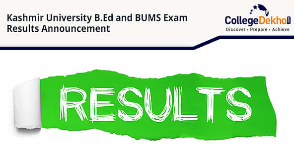 Kashmir University B.Ed & BUMS Results Released