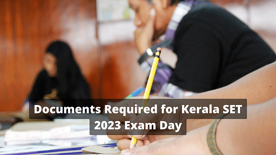 Kerala SET 2023 Exam
