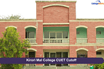 Kirori Mal College CUET Cutoff 2024