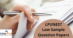 LPUNEST Law Sample Question Papers