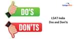 LSAT India Dos and Don’ts
