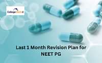 Last 1 Month Revision Plan for NEET PG