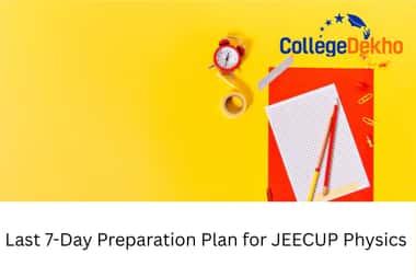 Last 7-Day Preparation Plan for JEECUP Physics 2025