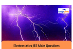 electrostatics jee main questions 2025