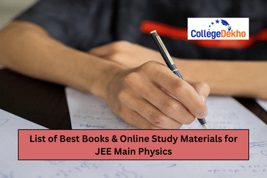 List of Best Books for JEE Main 2026 Physics