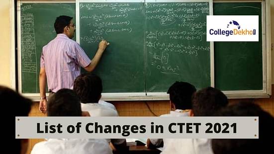 List of Changes in CTET 2021