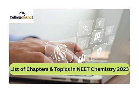 NEET Chemistry 2023 Important topics
