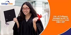 List of Colleges Accepting 60-70 Percentile in MAH MBA CET 2025