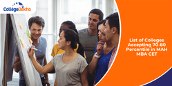 List of Colleges Accepting 70-80 Percentile in MAH MBA CET 2025