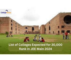 List of Colleges Expected for 30,000 Rank in JEE Main 2026