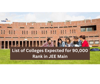 जेईई मेन में 90,000 रैंक के लिए कॉलेजों की लिस्ट 2026 (List of Colleges Expected for 90,000 Rank in JEE Main 2026 in Hindi)