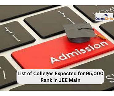 List of Colleges Expected for 95,000 Rank in JEE Main 2024