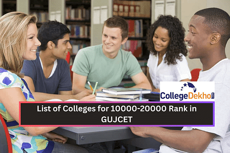 List of Colleges for 10000-20000 Rank in GUJCET 2024